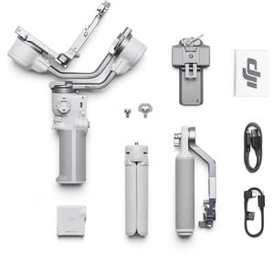 DJI RS4 Mini Combo Gimbal, 3-Achsen-Stabilisator, für Kamera, Objektverfolgung mit KI