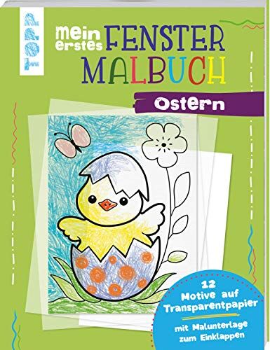 Ursula Schwab - Mein erstes Fenster-Malbuch Ostern: 12 Motive auf Transparentpapier. Mit Malunterlage zum Einklappen - Preis vom 11.10.2026 15:43:13 h