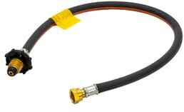 Hamilton Gas Products Ltd 750mm Easy-Fit Handwheel Propane Gas Pigtail ST POL x W20
