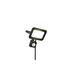 Wandleuchte LED Wandlampe verstellbar Bewegungssensor Aluminium schwarz L 12 cm