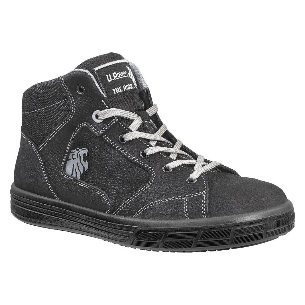 U-Power Sicherheitsstiefel Lion Grösse 47 schwarz S3 SRC EN ISO 20345 Leder (S3, 47) (SN10014-47)