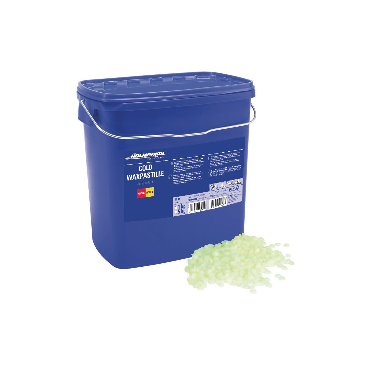 Holmenkol Cold Wax Pastille 5kg 2007100000