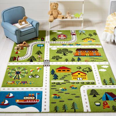 SAFAVIEH Carousel Kids Helmgard Transitional Rug