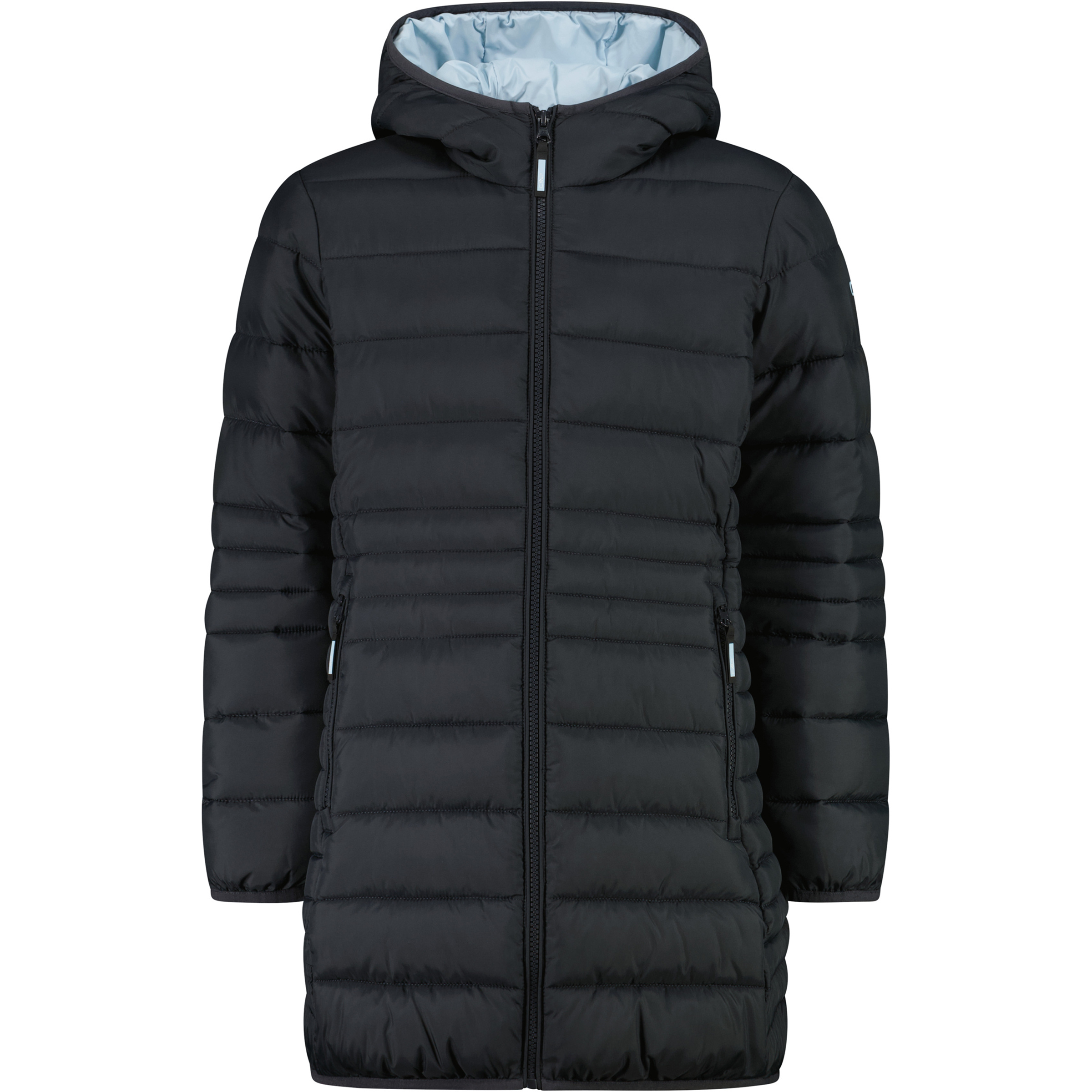 CMP Mantel Kinder Winterjacke schwarz Größe 128 Lifestyle Wasserabweisend