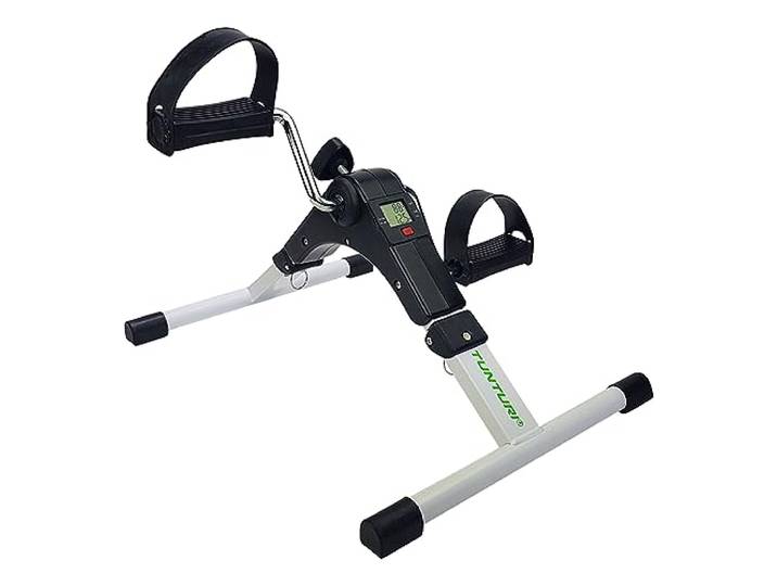 Tunturi Minibike mit Computer, klappbares Minifahrrad, Armtrainer, Beintrainer