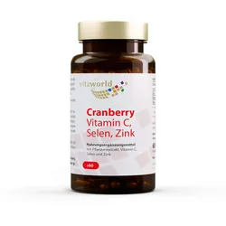 Cranberry Vit C + Selen + Zink 60 ST