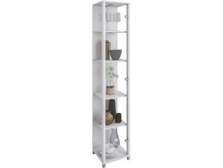 fif möbel Vitrine OPTIMA Standvitrine, Vitrinenschrank, Glasvitrine, Sammlervitrine