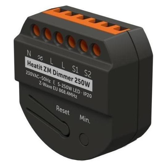 Heatit HEAE1444449 - ZM Dimmer 250W 800 series (HEAE1444449)