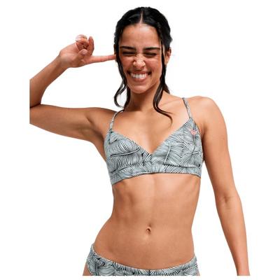 Roxy - Women's Pro Surf Athletic tri - Bikini-Top Gr M rosa