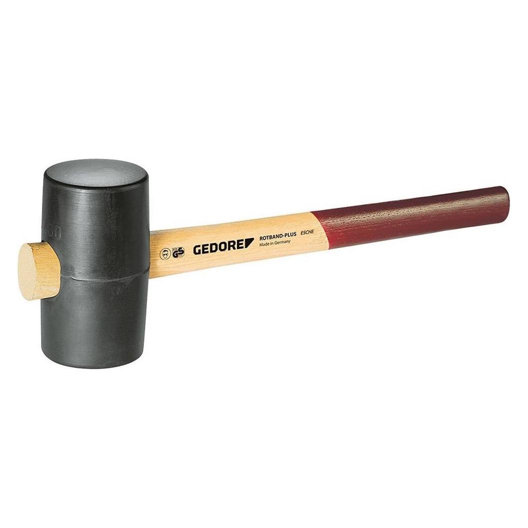 Gedore 227 E-2 Gummihammer mit Eschenstiel, d 65 mm (540 g) (8826820)