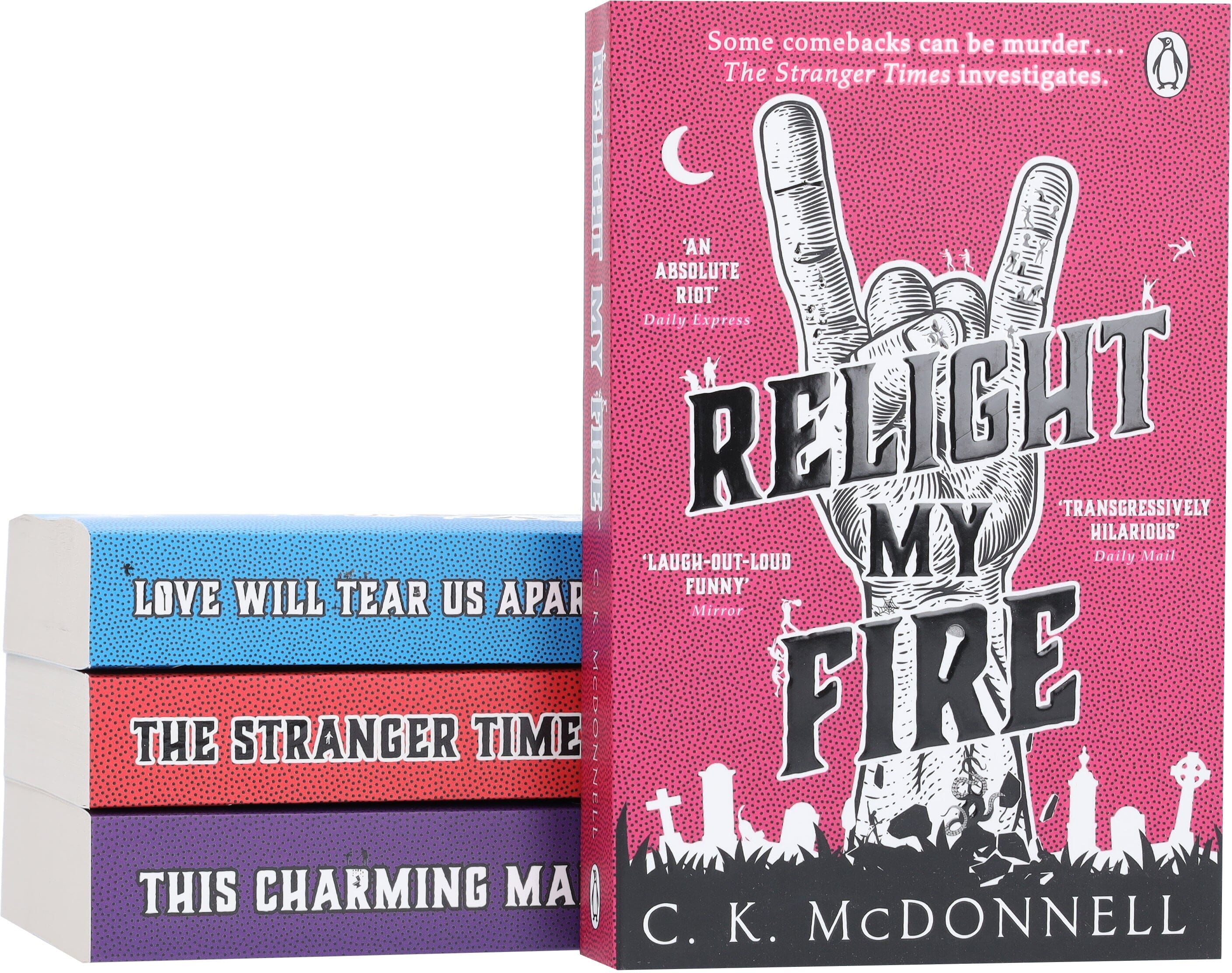 The Stranger Times Series by C. K. McDonnell 4 Books Collection Set - Fiction - Paperback Penguin Random House