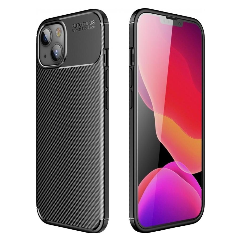 Screenguard Apple iPhone 13 Hülle Carbon Design TPU Case (Apple iPhone 13) (00029207)