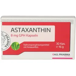 ASTAXANTHIN 8 mg GPH Kapseln 30 St