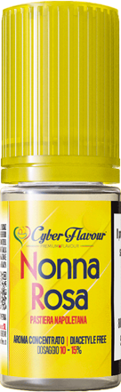 Cyber Flavour Nonna Rosa Aroma Concentrato 10ml Torta Ricotta Grano Arancio