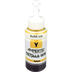 Kompatible Nachfülltinte ersetzt Epson C13T67344A 673 T6734 yellow