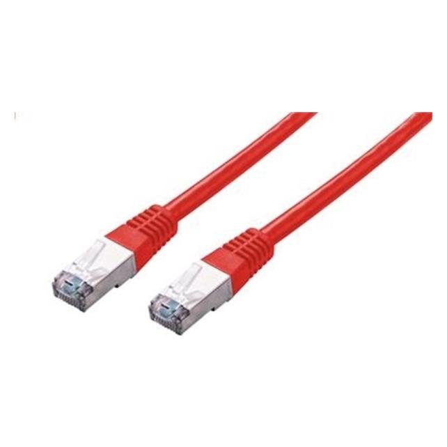 C-Tech Kabel patchcord Cat5e, FTP, červený, 2m (FTP, CAT5e, 2 m) (8954125014799)