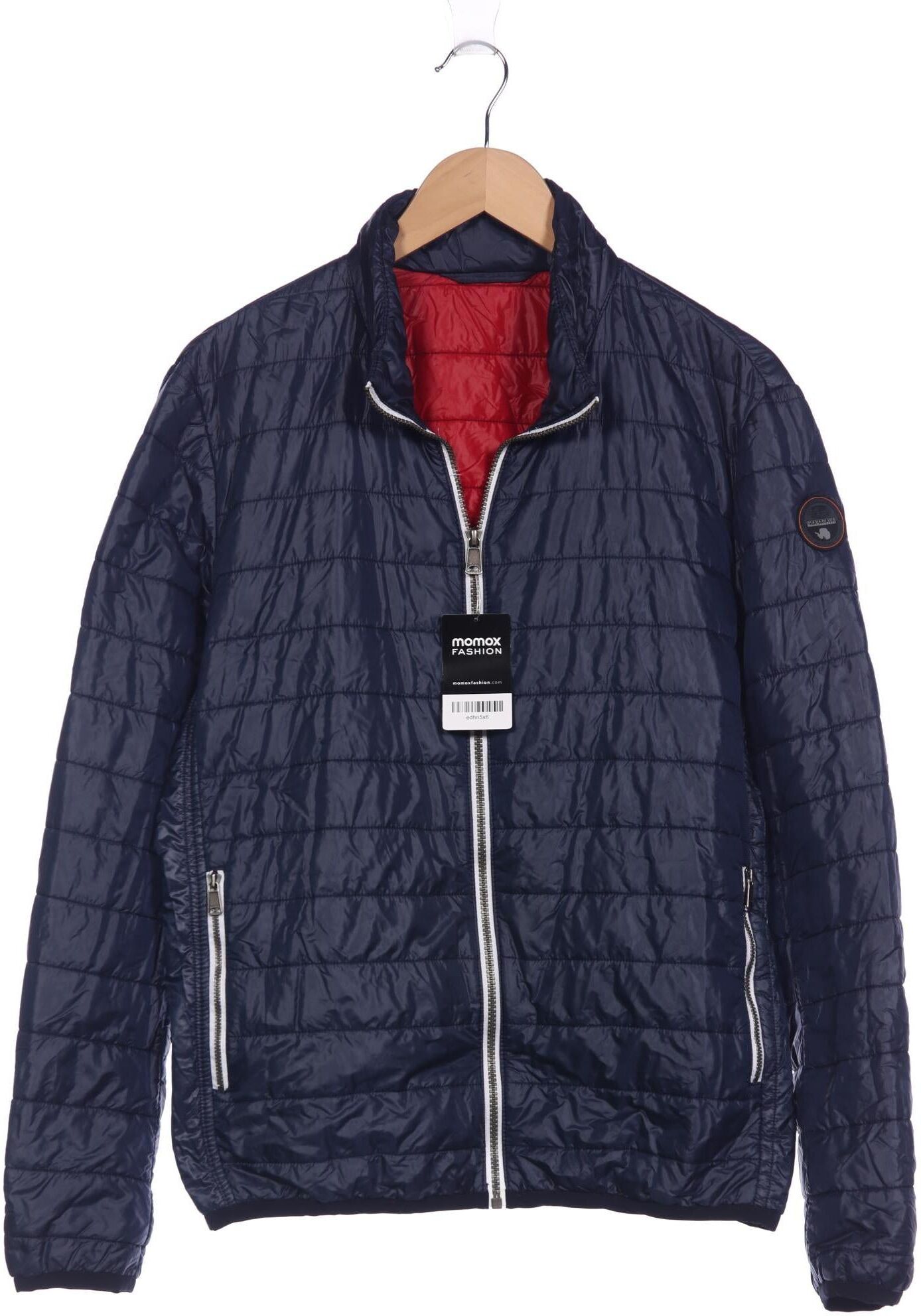 Napapijri Herren Jacke, Marineblau, Gr. L, Synthetik - Second Hand