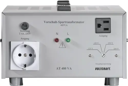 VOLTCRAFT AT-400 NV Vorschalttransformator 400W 240 V/AC