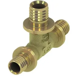 TECE, Rohrverbindungstechnik, TECEflex T-Stück reduziert, Rotguss d= 32x25x25mm