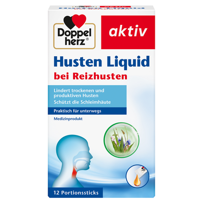 Queisser Pharma GmbH & Co. KG DOPPELHERZ Husten Liquid Sticks 12 St 14236249