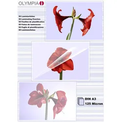 OLYMPIA - A3 (297 x 420 mm) 100 Stck. laminiertes Band