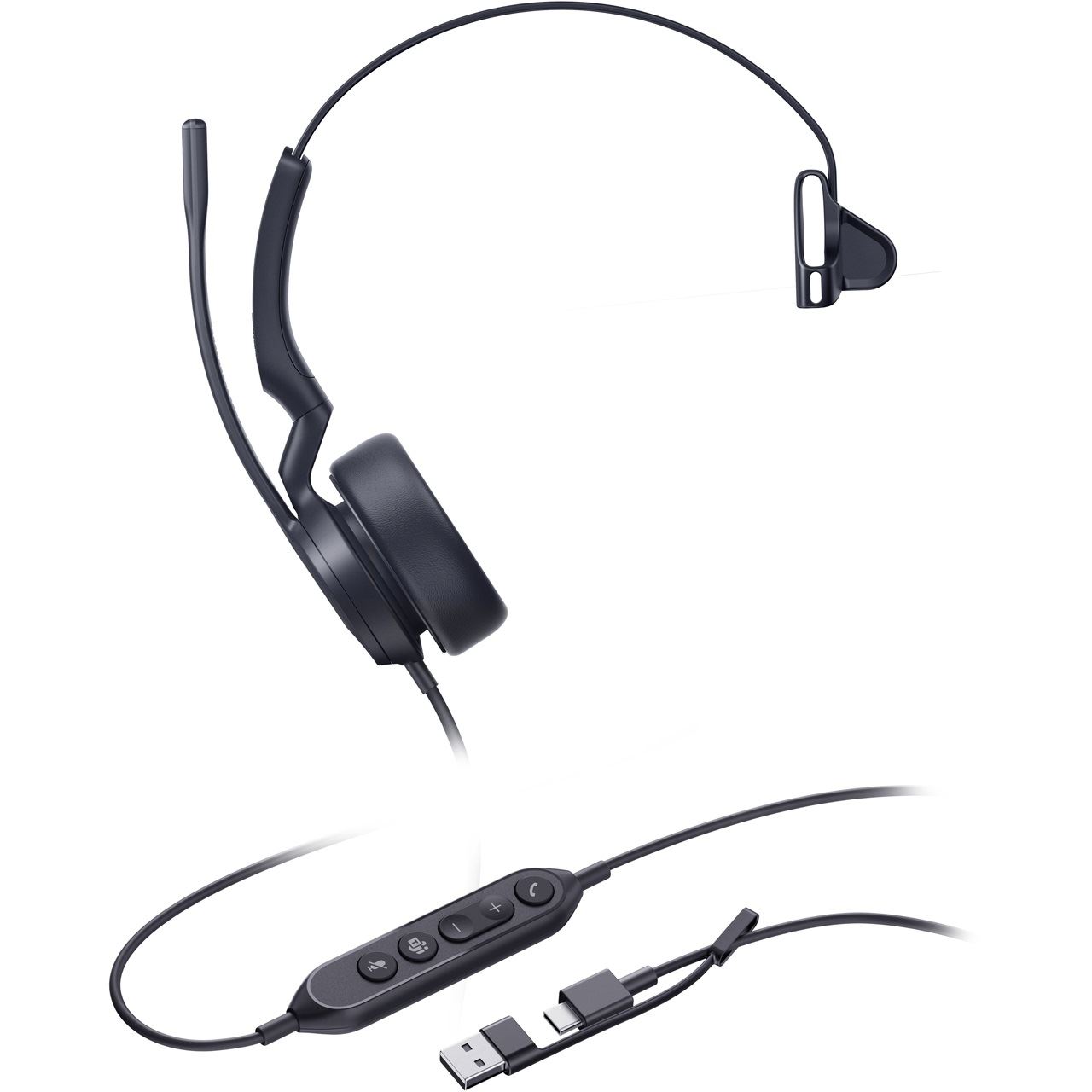 Yealink Headset UH44 Mono Teams USB-C/A