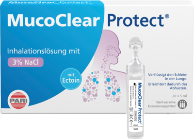 Pari GmbH Pharma -und Apothekenservice MUCOCLEAR Protect Inhalationslösung 20X5 ml 16804120