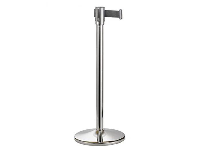Saro AF 206 S Système de Guidage des Personnes\, métal\, argenté\, 36 x 36 x 91\,5 cm