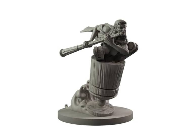 Mantic Games MGHB207 Mini-Expansion for Hellboy: The Board Game adds The Cunning Baba Yaga to Your Adventures