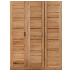 Schlafzimmerschrank in Kernbuchefarben 205 cm hoch