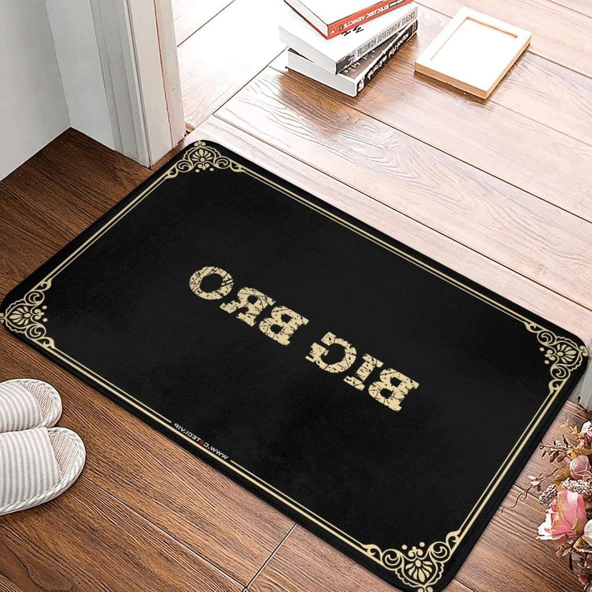 Kleurrijke Welkom Deurmat met Anti-slip Rug - 50 x 80 cm