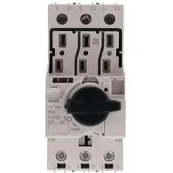 Eaton 121721 Leistungsschalter, Grundgerät mit Standardknebel, ohne Überlastauslöser, Schraubklemmen PKE12