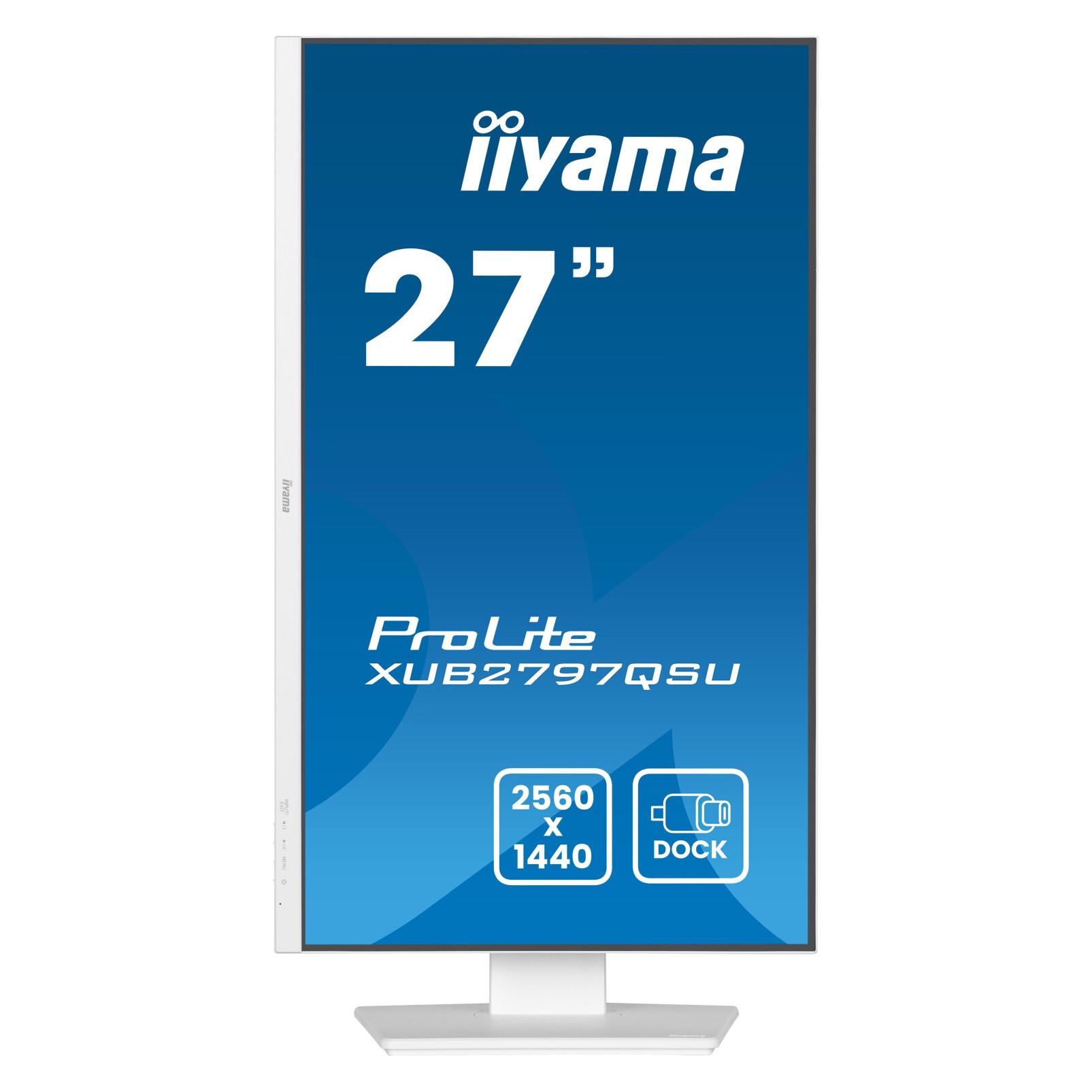 iiyama Monitor XUB2797QSN-W2 (2560 x 1440 Pixel, 27") (XUB2797QSN-W2)