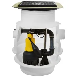 Jung Pumpen Baufix Unterflurbehälter JP47214 Behälter ohne Pumpe, Einsatz auch im Grundwasserbereich