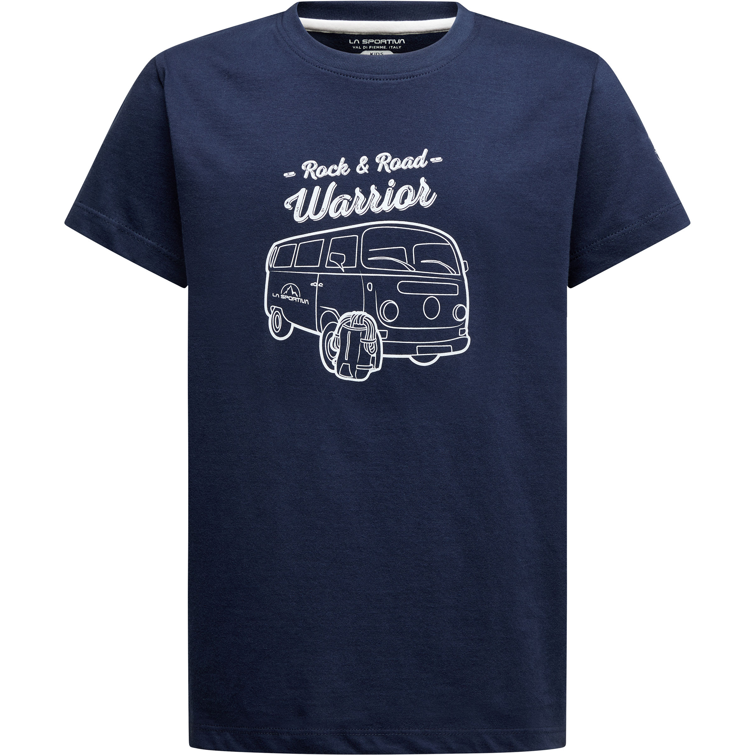 La Sportiva Van Kinder T-Shirts blau Größe 140 Bouldern | Sportklettern Atmungsaktiv