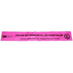 3M Electronic Marking System (EMS) Gefahrenwarnband 7908, violett, 152 mm, RCWater, 152-m-Rolle, 1 Packung