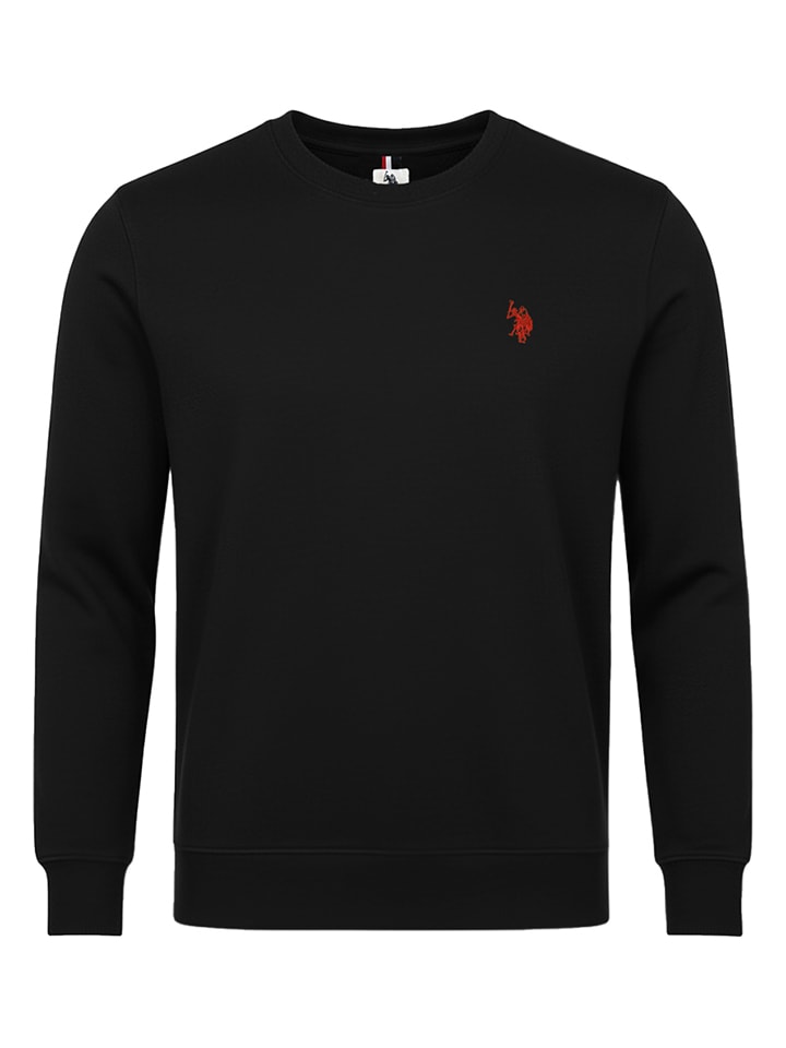 U.S. Polo Assn. Sweatshirt in Schwarz - S