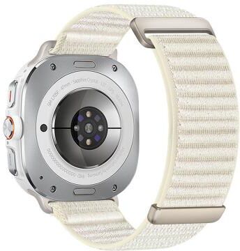 Everyday Crate Samsung Galaxy Watch Ultra Band Adjustable Nylon Watch Band Mountain Pattern Replacement Strap starlight