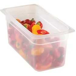 Cambro Lichtdurchlässige Polypropylen Gastronorm GN-Behälter GN1/3-150, 6 Stück im Karton - 36PP190