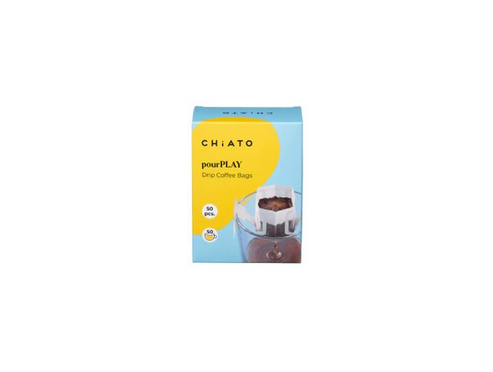 CHiATO pourPLAY Beutel für Filterkaffee, 50 Stk.