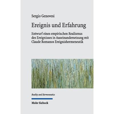 Ereignis und Erfahrung, Gebundene Ausgabe von Sergio Genovesi, Mohr Siebeck, 978-3-16-161923-6