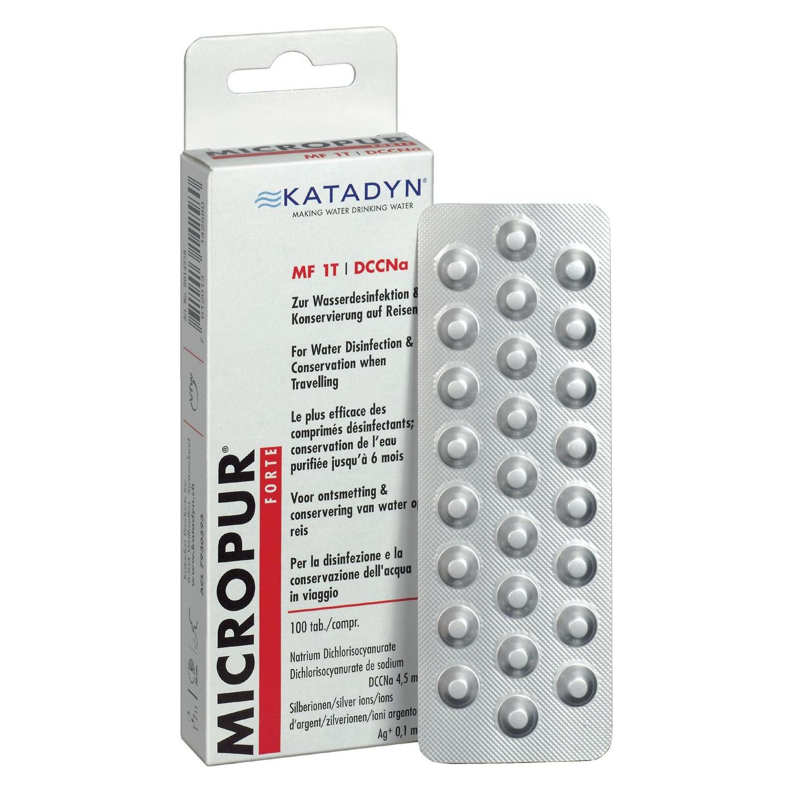 Katadyn Forte MF1/100T (ES/DK/SE/NO/FI) 4x25 Tabl. (KT8013662)