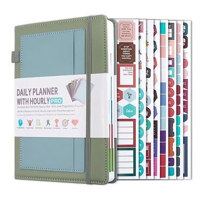 Tagesplaner Notizbuch Produktivitätsplaner Wochenplaner Monatsplaner Terminkalender To-Do-Liste Notizbuch A5 Größe 1 Stück