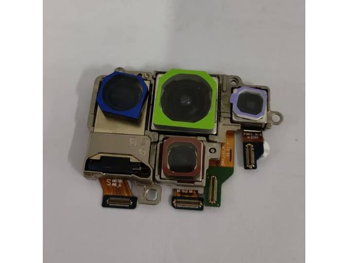 Kit de caméras arrière pour Samsung Galaxy S24 Ultra SM-S928 (Téléobjectif + Périscopique + Grand angle + Caméra arrière principale) Pièce de rechange pour réparation