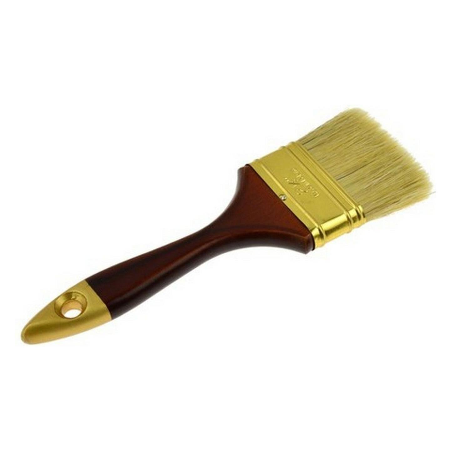 GEKO Flachpinsel, 63 mm, Holzstiel (63 mm) (G66010)