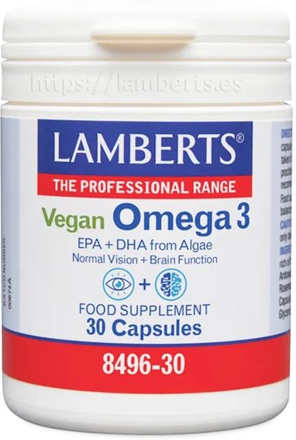 Lamberts Omega 3 Vegano 30 Caps