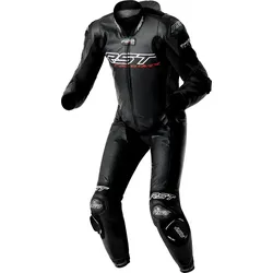 RST Race Dept V4.2 D3O Airbag, Lederkombi 1tlg. perforiert - Schwarz - S