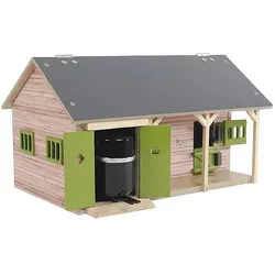 Kids Globe Farming Horse Stall mit 2 Boxen und Stauraum 1:33