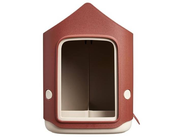 Elho Cosy Bird Feeder 18cm Vogelvoederhuisje - Toscaans Rood
