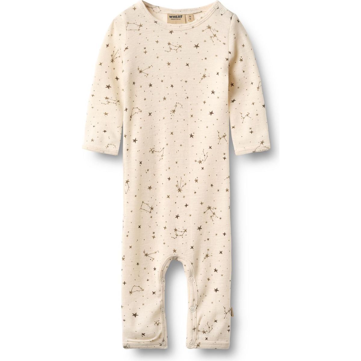 Wheat Wool Jumpsuit Haven eggshell stars (9732) 68 9320-780 RWS-9732-68/6m